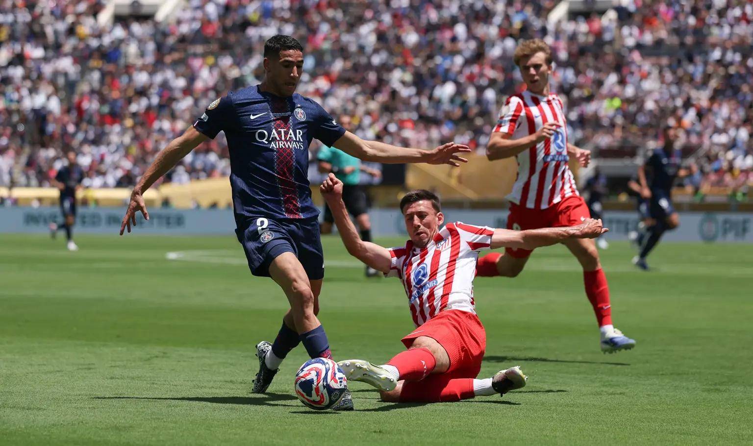 包含马德里竞技在主场逼平对手，双方互交白卷的词条